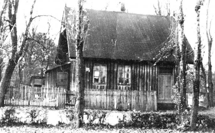 Zima w Koninie – Domek Parkowego – Lata Sześćdziesiate