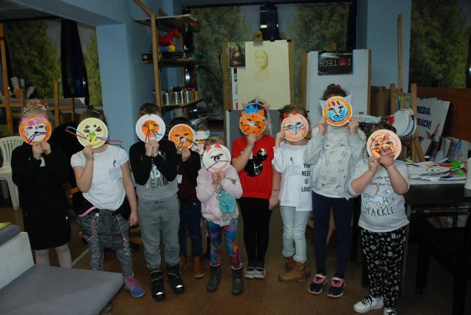 Dzieciaki w Centrum: kocia zabawa