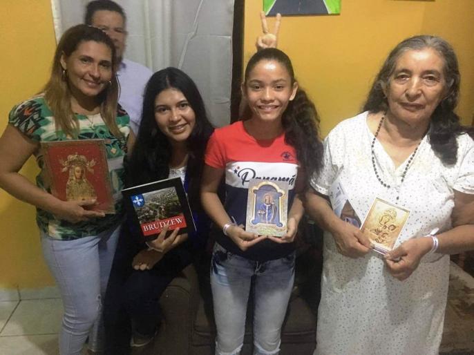 Wizerunek Matki Boskiej Licheńskiej w Panamie