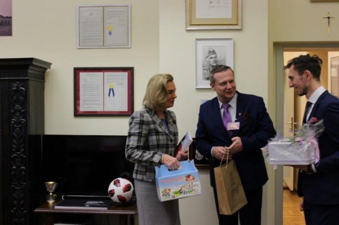 Z wizytą u Pani Senator Anders