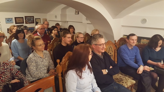 Spotkanie z Jerzym Mojżeszewiczem w ramach Powiatowego Salonu Literackiego