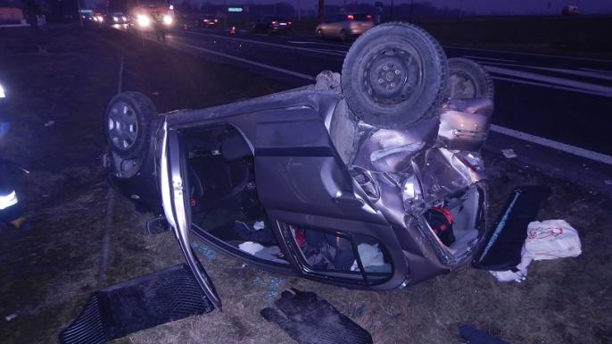 Wypadek w Grzegorzewie