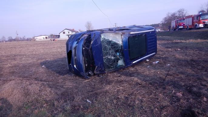 Wypadek w Dąbrowicach