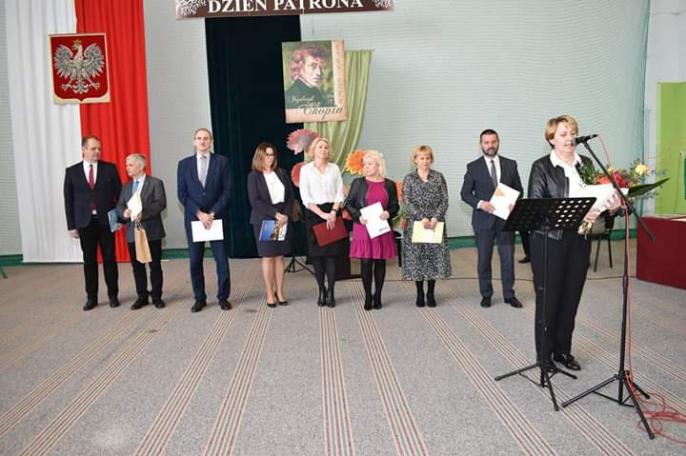 Dzien Patrona ZSEU w Żychlinie