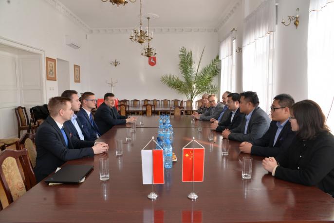 Delegacja z Chin w Koninie