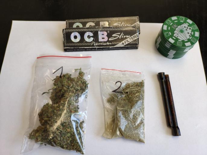 Policjanci znaleźli narkotyki w samochodzie