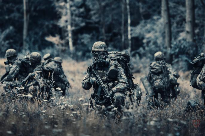 Wakacje w mundurze i oliwkowym berecie