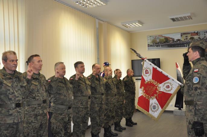 Uroczysta przysięga wojskowa