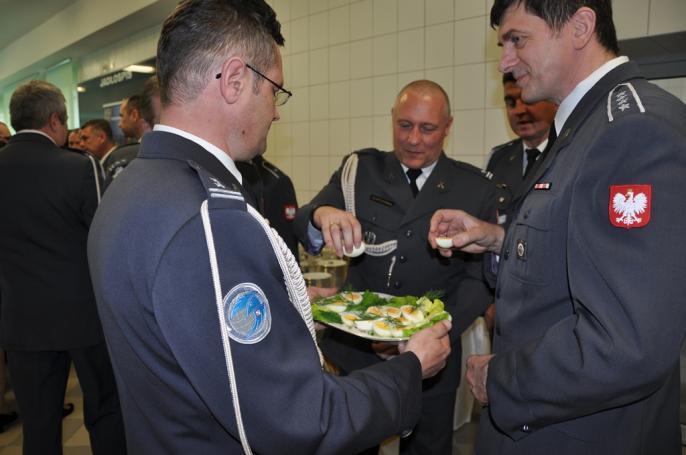 Spotkanie wielkanocne w bazie lotnictwa w Powidzu