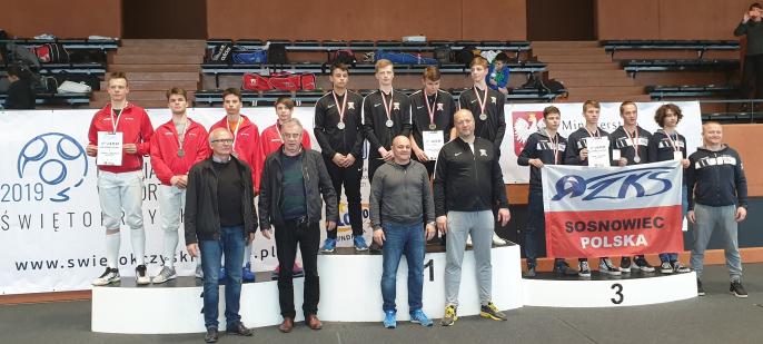 KKSz Konin wywalczył złoty medal drużynowo i 1 miejsce w klasyfikacji klubowej.