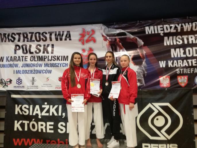 Srebrny medal i tytuł v-ce Mistrzyni Polski dla zawodniczki Sokoła Kleczew