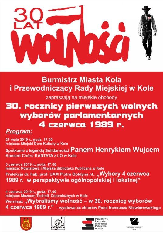 Obchody rocznicy pierwszych , częściowo wolnych