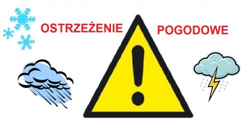 Uwaga ! Mogą wystapić burze z gradem !