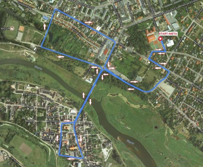 Utrudnienia w ruchu drogowym na ulicach miasta Koła