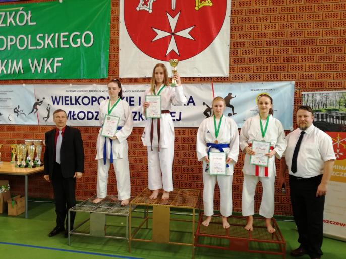 Młodzi karatecy Sokoła Kleczew na Igrzyskach Młodzieży