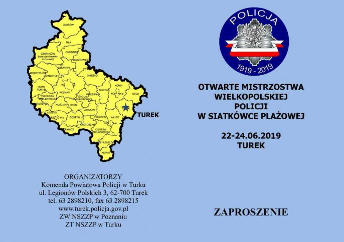 Otwarte Mistrzostwa Wielkopolskiej Policji w Siatkówce Plażowej