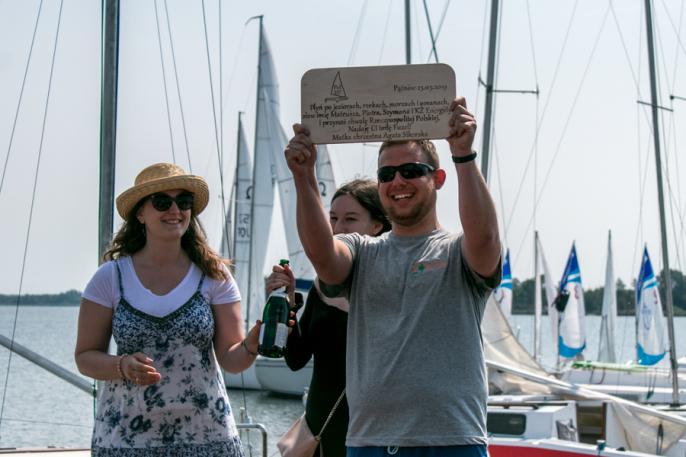 Pierwsze w sezonie regaty na Jeziorze Pątnowskim