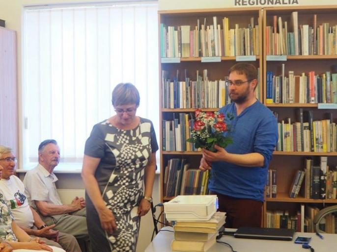 Spotkanie z Piotrem Gołdynem w PiMBP w Kole