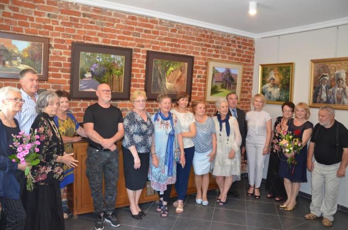 Powiat koniński inspiruje artystów malarzy