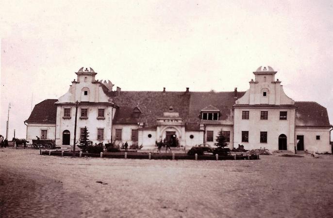 Dworzec koniński w 1941