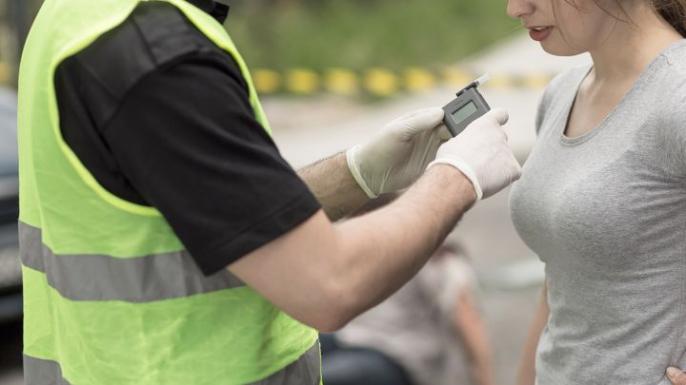 Nietrzeźwa na autostradzie