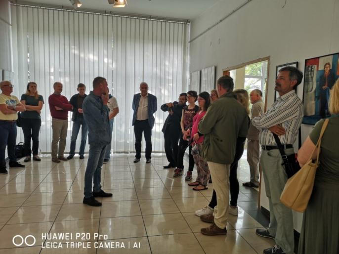 Dzieła lokalnego artysty w Miejskim Domu Kultury