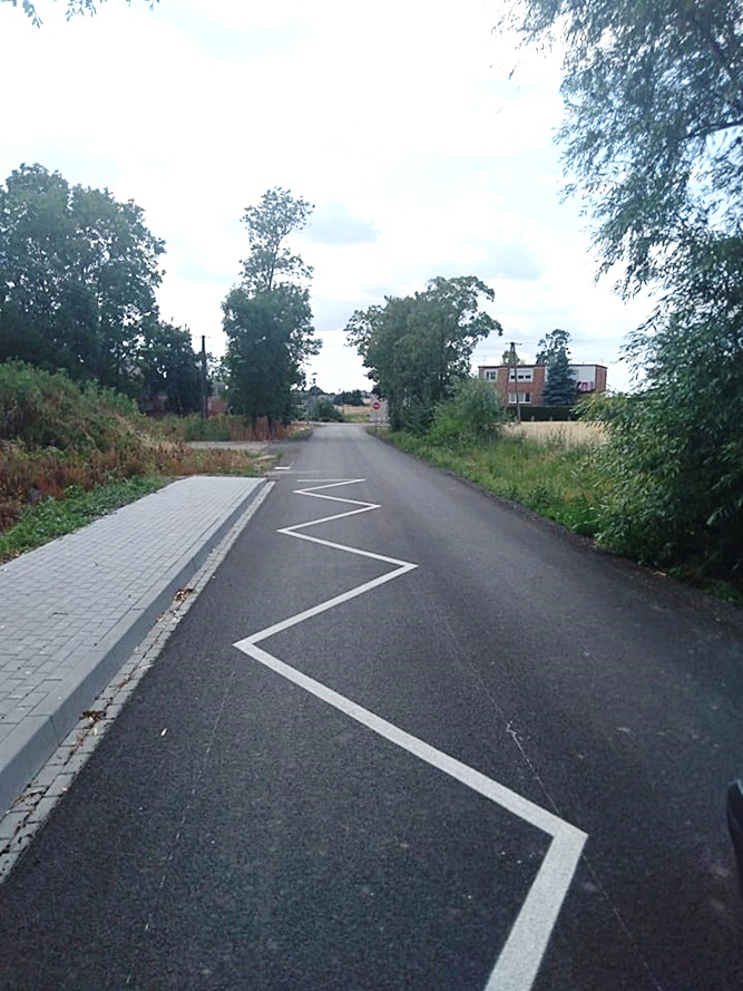 Droga Bielawy – Skarboszewo przebudowana