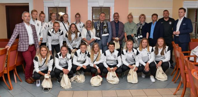 Medyczki na spotkaniu z prezydentem