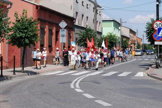 Idą do Częstochowy