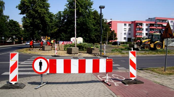 Remonty ulic w Słupcy