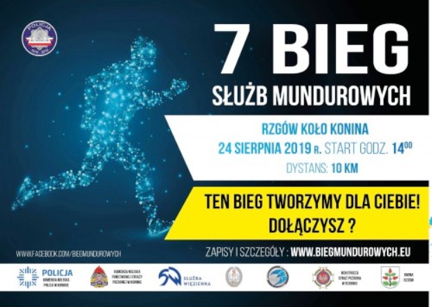 Zapraszamy na 7 Bieg Służb Mundurowych