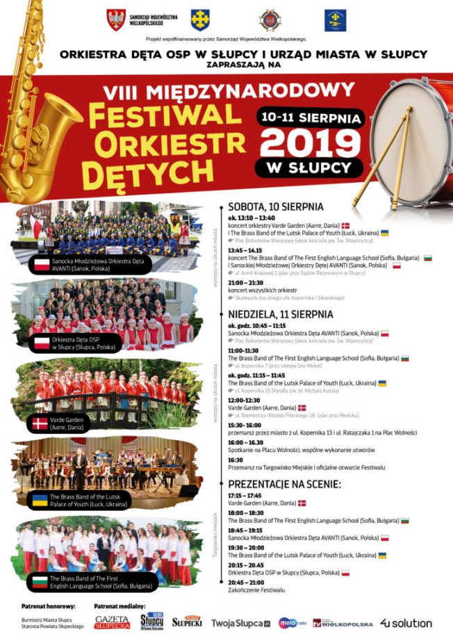 VIII Międzynarodowy Festiwal Orkiestr Dętych w Słupcy