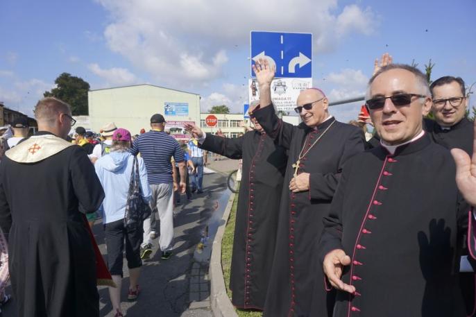 Bp Mering do pielgrzymów w Turku