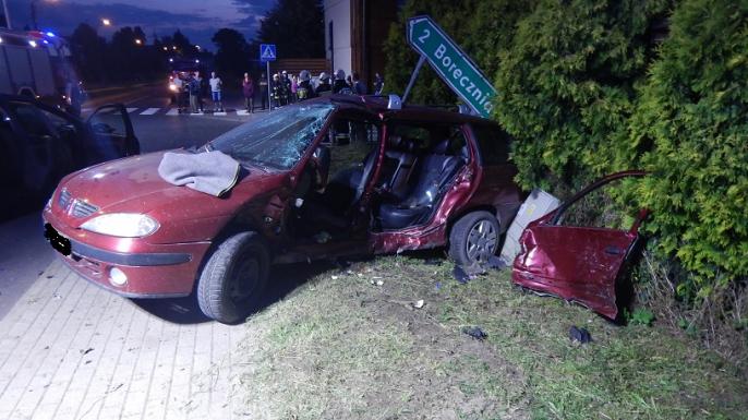 Wypadek w Dębach Szlacheckich