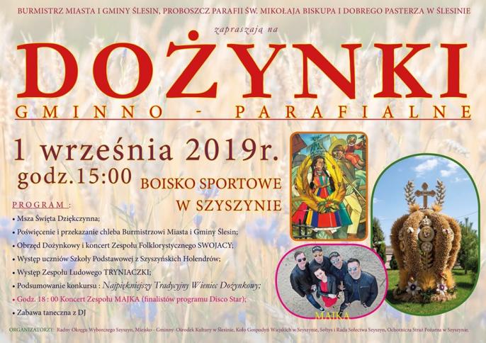 Dożynki w Ślesinie