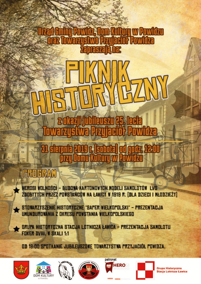 Piknik historyczny w Powidzu