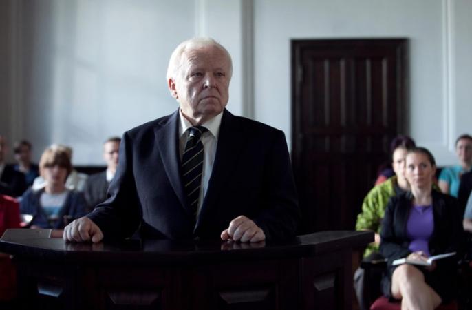 Marian Opania w salonie poezji