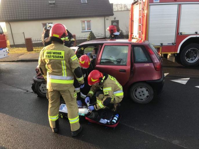 Wypadek w Młodojewie