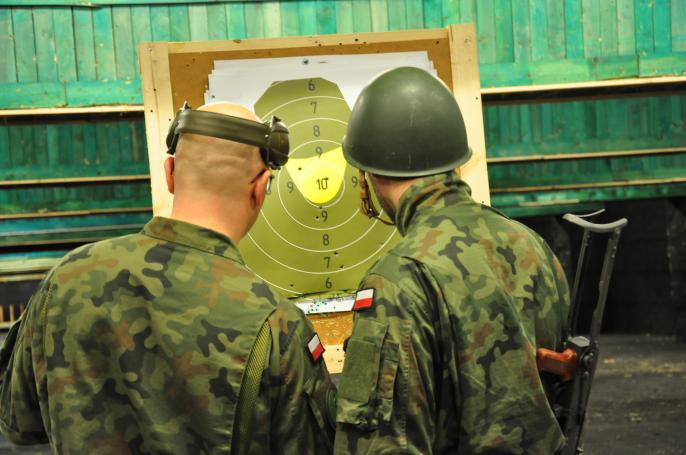 Ćwiczenie żołnierzy rezerwy