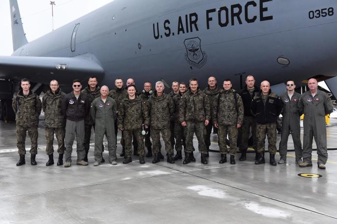 Wojskowa Wigilia z sojusznikami