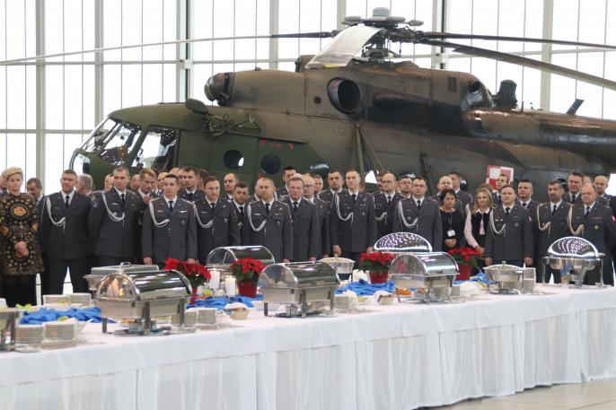 Spotkanie wigilijne w garnizonie Powidz