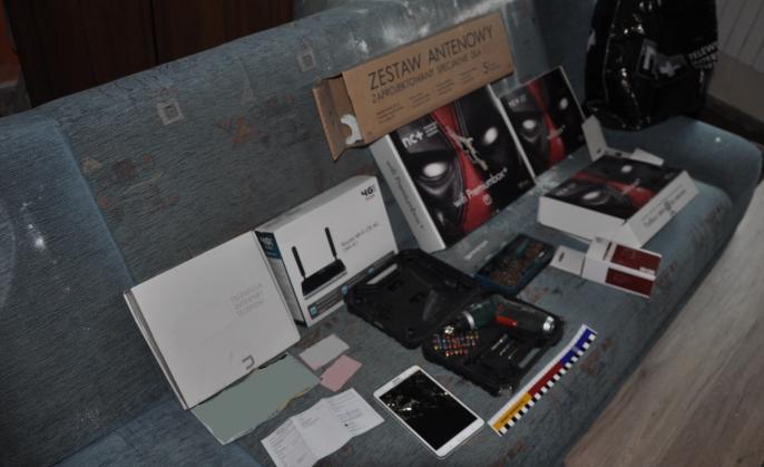 Włamywacz ustalony i zatrzymany