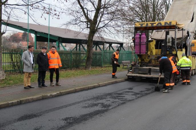 Inwestycje drogowe w Witkowie