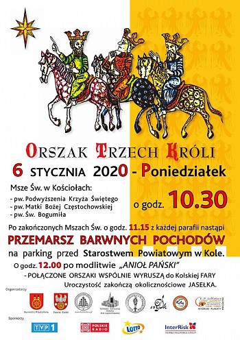 Wkrótce w Kole wyruszy kolejny Orszak Trzech Króli