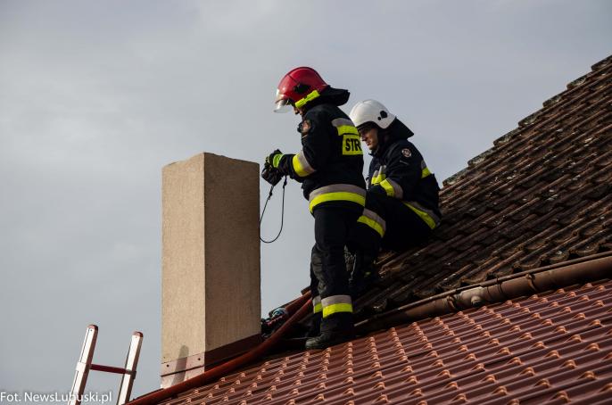 Pożar sadzy kominowej