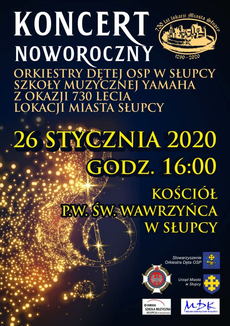 Zapraszamy na Koncert Noworoczny