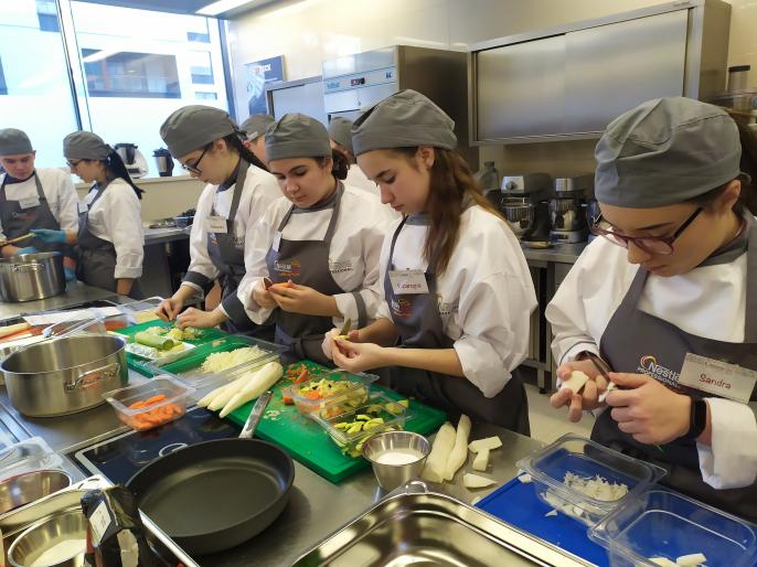 Szkolenia i warsztaty dla uczniów klas gastronomicznych z ZSEU w Żychlinie