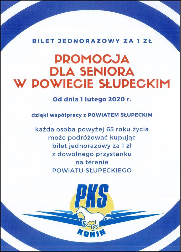 Promocja dla Seniora – bilet za 1 zł