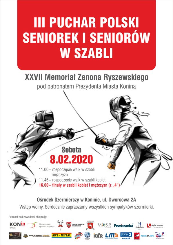 III Puchar  Polski kobiet  i mężczyzn – XXVII Memoriale Zenona Ryszewskiego