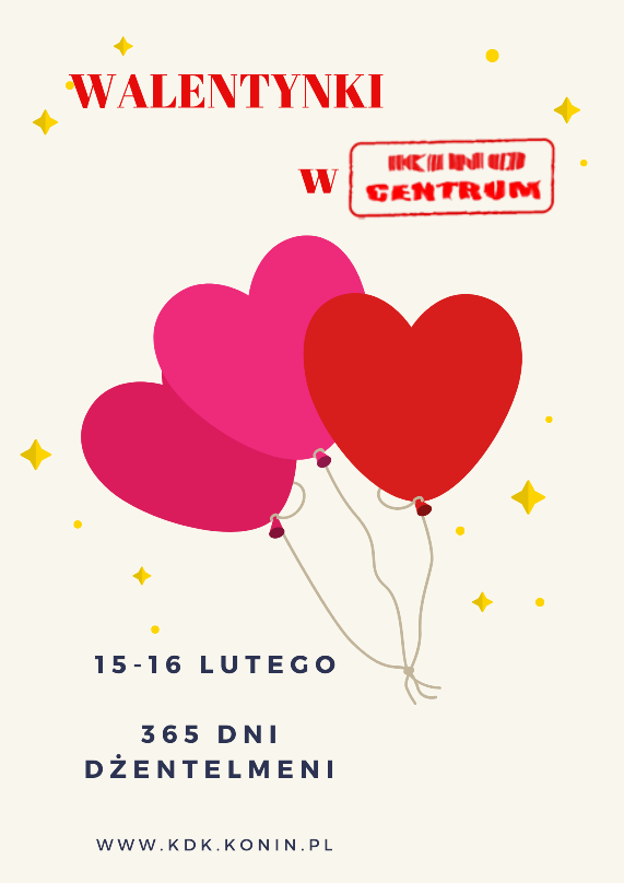 Walentynki w Kinie Centrum